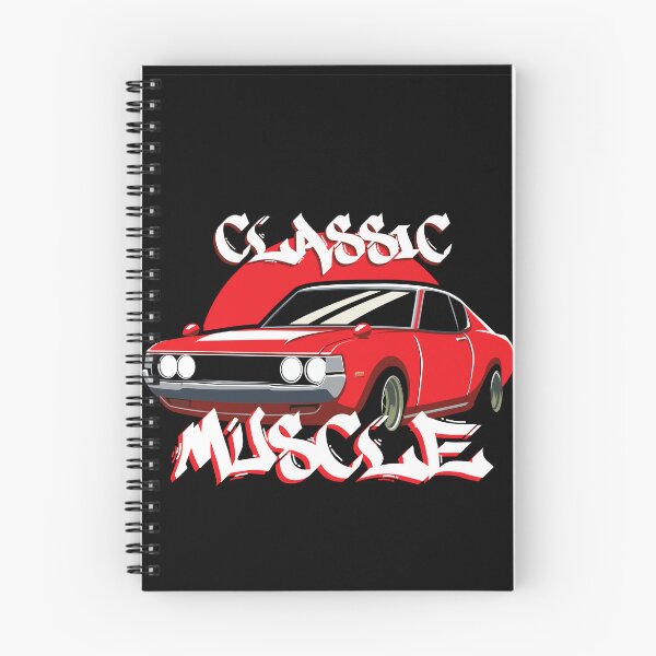 Aperçu de l'œuvre ILLUSTRATION DE LA VOITURE ROUGE MUSCULAIRE créée et vendue par Vehiclestore.