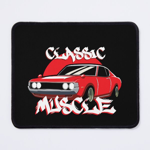 Item preview, MUSCLE RED CAR ILLUSTRATION designed and sold by Vehiclestore.
