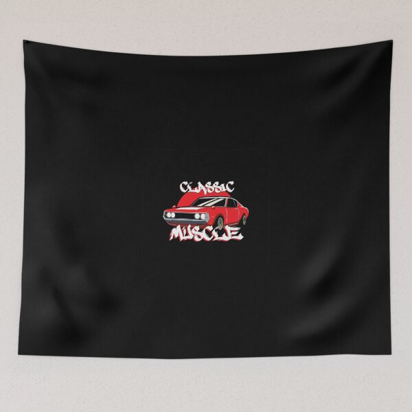 Item preview, MUSCLE RED CAR ILLUSTRATION  designed and sold by Vehiclestore.