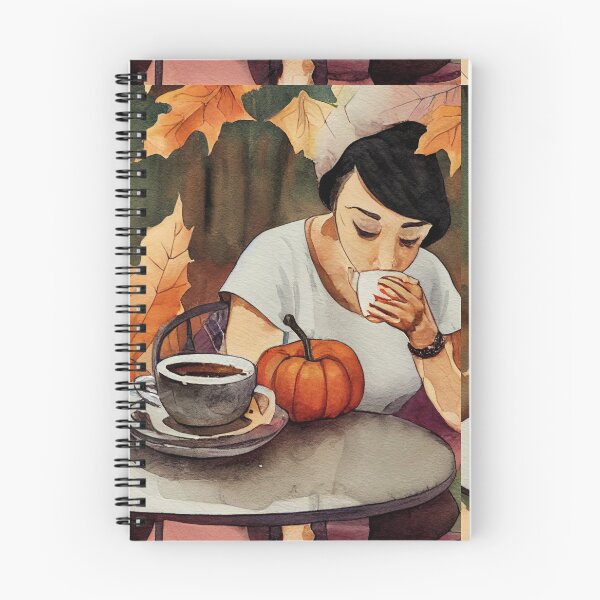 Item preview, Woman Having a Coffee at the Cafe designed and sold by recollectionsv.