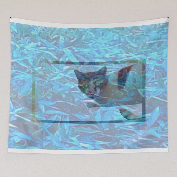 Item preview, Cat-Blue designed and sold by MulesParty.
