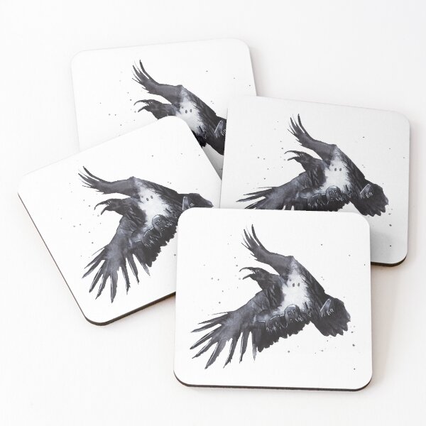 Item preview, Spooky Raven designed and sold by Jana Šlesaríková.