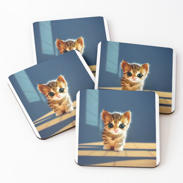 Item preview, Cat kitten cute pet designed and sold by AnimalArtPhotos.