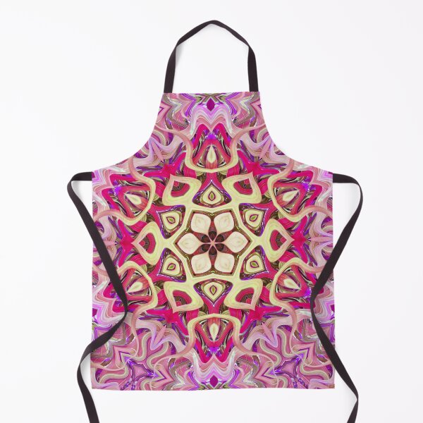 Item preview, Boho Vibes Abstract Kaleidoscope Maximalism Hippie Style Eclectic Mix of Lilac Pink Cream 13 of 16 designed and sold by Beachy.