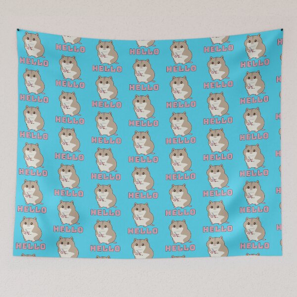 Item preview, Hamster Hello  designed and sold by JonesyDave.