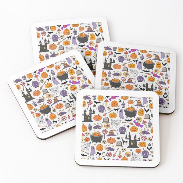 Item preview, Wallpaper with icons of Halloween designed and sold by JAG2B.