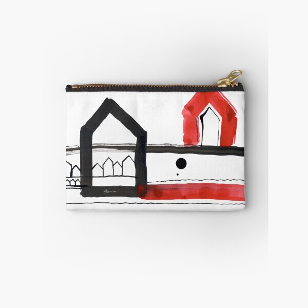 Item preview, Red, Black Houses No.: 03 "Paper Drawings/Paintings"  designed and sold by Istvan Ocztos.