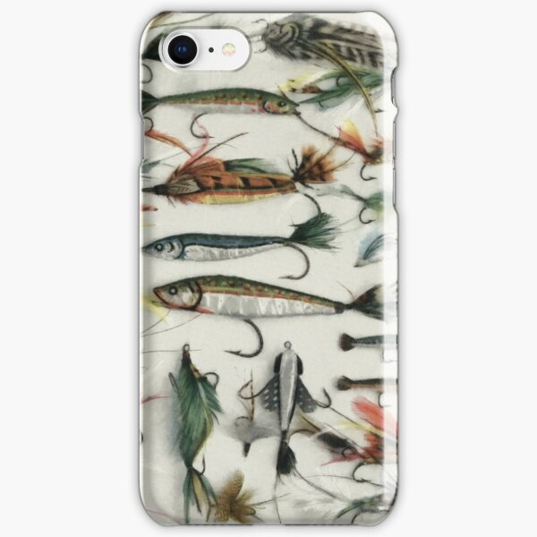 1920's Fishing Flies iPhone Snap Case