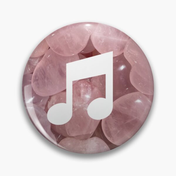 Item preview, iTunes logo rose quartz crystal  designed and sold by DesignsByRikke.