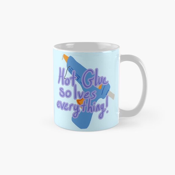Item preview, Hot Glue solves everything designed and sold by mystmoon92.