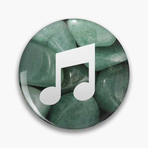 Item preview, iTunes logo aventurine crystal  designed and sold by DesignsByRikke.