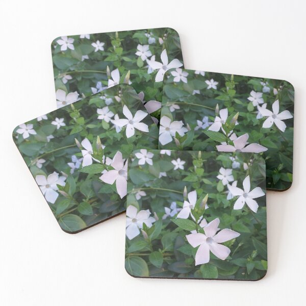 Item preview, White Vinca Flowers designed and sold by Floral-Art.