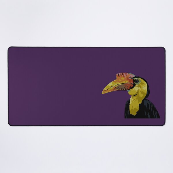 Item preview, Wrinkled Hornbill Portrait designed and sold by GeoCreate.