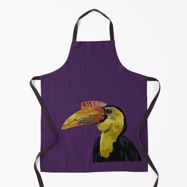 Item preview, Wrinkled Hornbill Portrait designed and sold by GeoCreate.