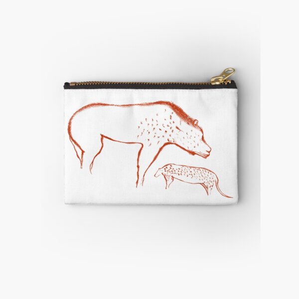 Item preview, Prehistoric cave painting of a bear and jaguar from Chauvet Cave designed and sold by archbestos.