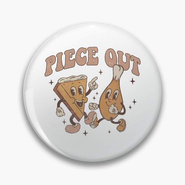 Item preview, Retro Pumpkin Pie, Piece Out, Thanksgiving Fall designed and sold by shlebah.