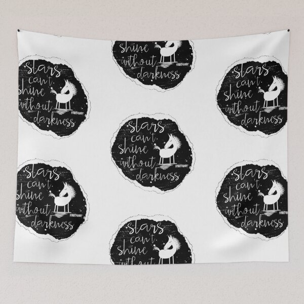 Item preview, stars can not shine without darkness designed and sold by KnochiART.