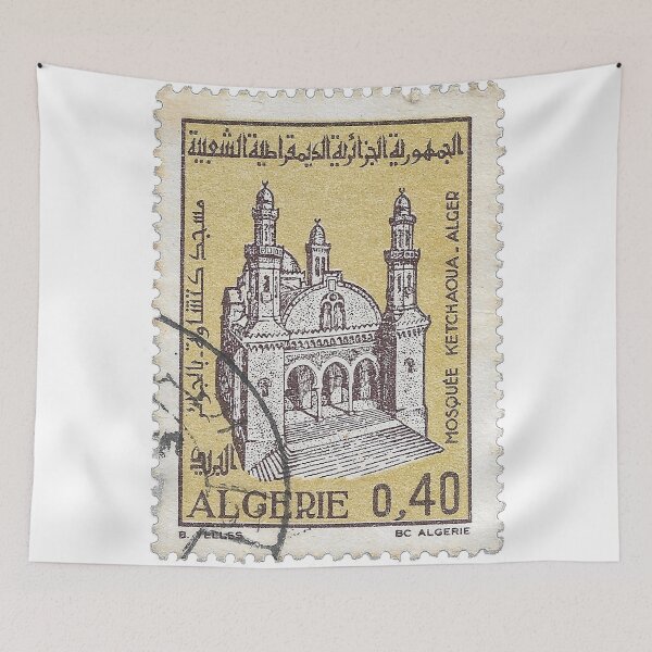 Artikelvorschau, Jahrgang 1980 Algerien Stempel Ketchaoua Moschee Algier entworfen und verkauft von yousufi.