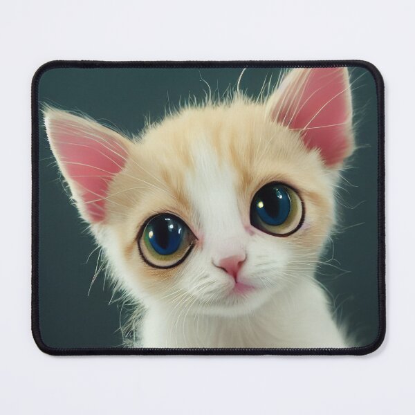 Item preview, Cute cat kitten pet portrait designed and sold by AnimalArtPhotos.
