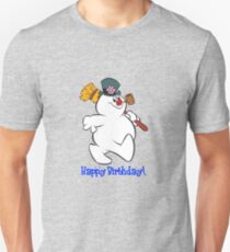 Frosty: Happy Birthday! Unisex T-Shirt
