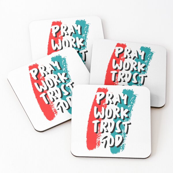 Item preview, pray work trust god designed and sold by chooseorcreate1.
