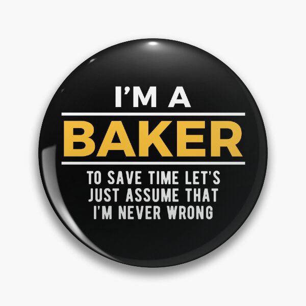 Item preview, Baker Baking Witty designed and sold by NestaReign.