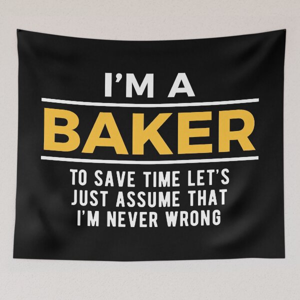 Item preview, Baker Baking Witty designed and sold by NestaReign.
