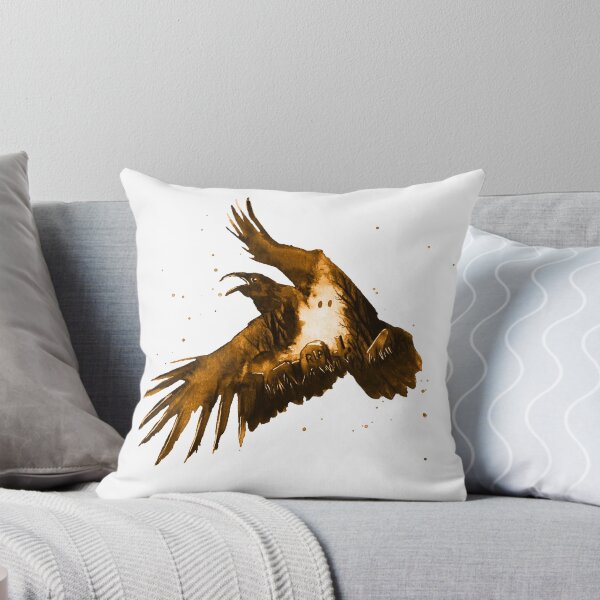 Item preview, Spooky Raven Orange designed and sold by Jana Šlesaríková.