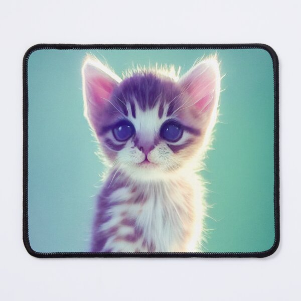 Item preview, Cute cat kitten pet portrait sunlight designed and sold by AnimalArtPhotos.