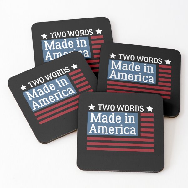 Item preview, TWO WORDS MADE IN AMERICA  designed and sold by Raiko-art.