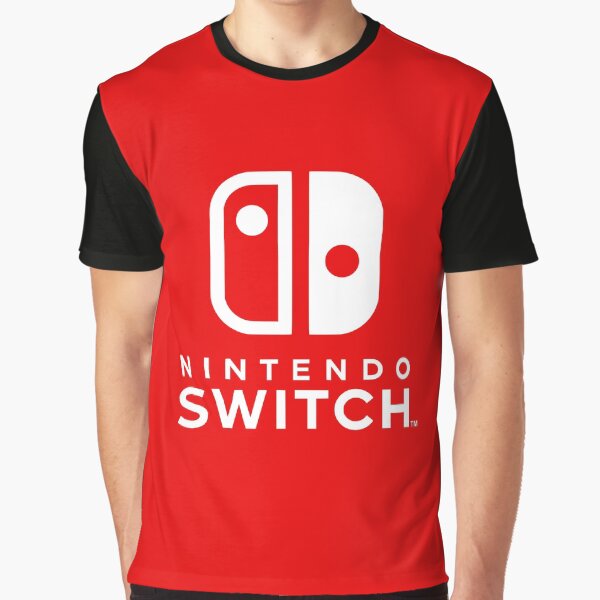 red nintendo switch shirt