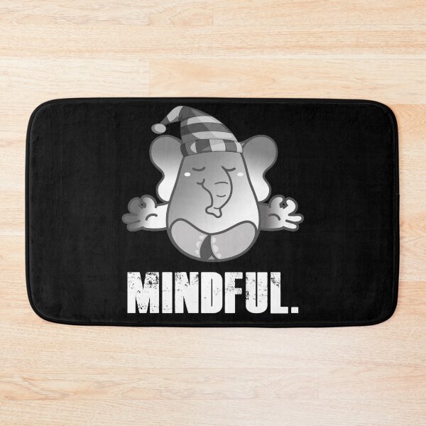 Item preview, Cute Elephant Teaching Mindfulness Meditation designed and sold by my-green-gecko.