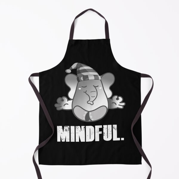 Item preview, Cute Elephant Teaching Mindfulness Meditation designed and sold by my-green-gecko.