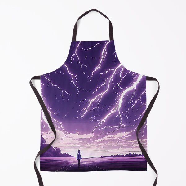 Item preview, Purple Electric Storm 4K wallpaper - Genshin Impact Symbol Element Electro Lightning - Inazuma designed and sold by Fregoulix.