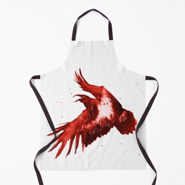 Item preview, Spooky Raven Red designed and sold by Jana Šlesaríková.