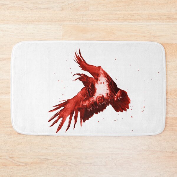 Item preview, Spooky Raven Red designed and sold by Jana Šlesaríková.