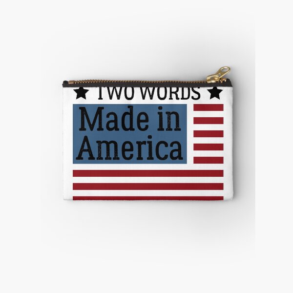 Item preview, TWO WORDS MADE IN AMERICA  designed and sold by Raiko-art.