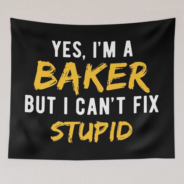 Item preview, Baker Baking Funny designed and sold by NestaReign.