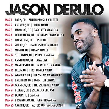 jason derulo album 2018 quot jason derulo tour 2018 quot men s premium t shirt by jason derulo album 2018 quot jason derulo tour 2018 quot men s premium t shirt by