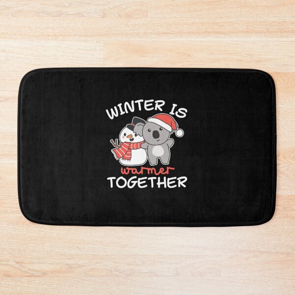 Item preview, Koala Winter Is Warmer Together Snowman Snow Long Sleeve T-Shirt designed and sold by BurgmeierDrake.