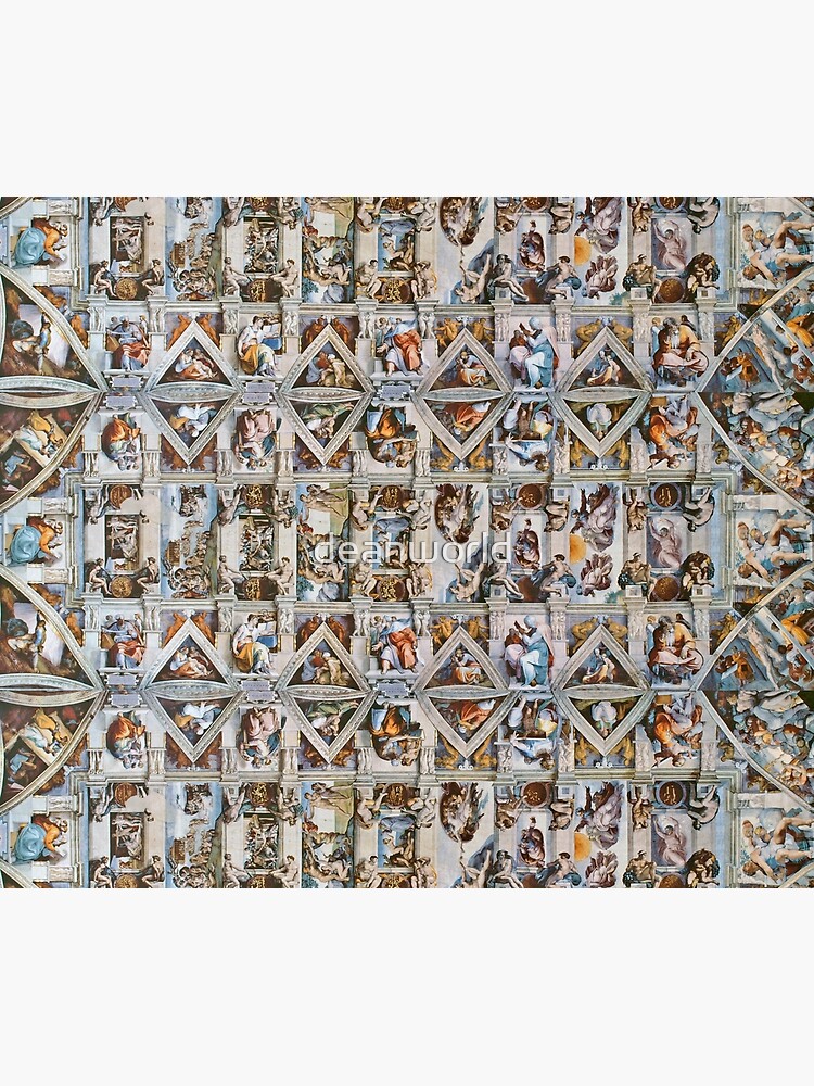 Michaelangelo - Sistine Chapel Ceiling by deanworld