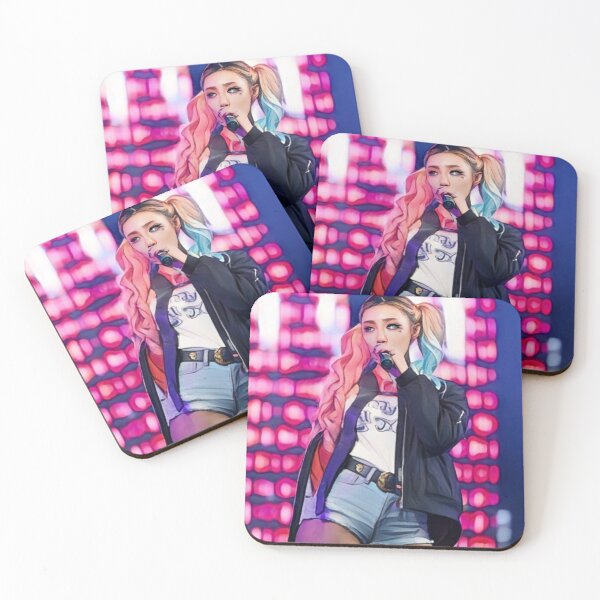 Item preview, Hwasa Mamamoo as Hayley Quinn Cosplay Halloween Vector designed and sold by myusic.
