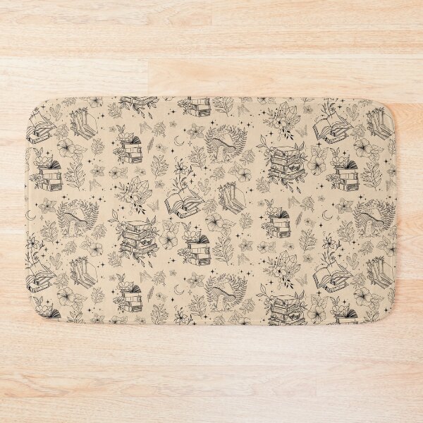 Item preview, Flowery Books And Tea Pattern designed and sold by Vimbuy.