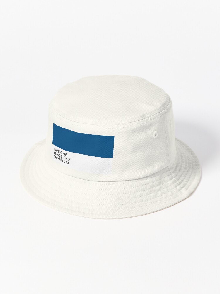 pantone 19-4053 TCX Turkish Sea Bucket Hat for Sale by princessmi-com