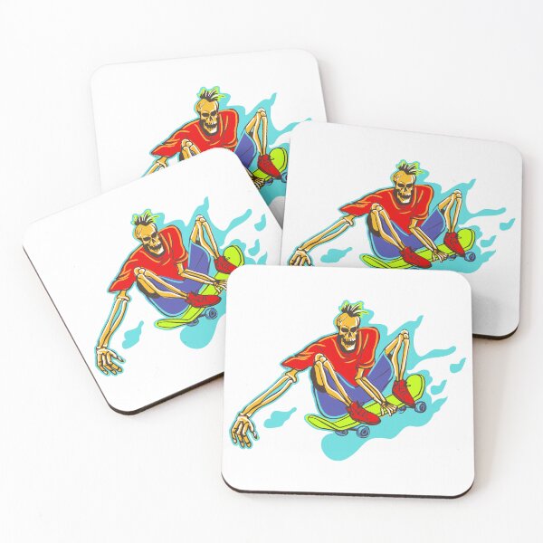Item preview, Skeleton skateboard raider designed and sold by teedesigndaily.