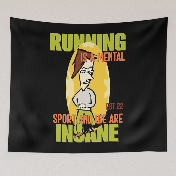 Item preview, RUNNING IS MENTAL SPORT AND WE ARE INSANE designed and sold by GAADesignz.