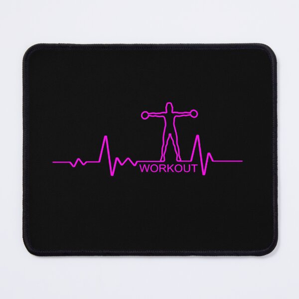 Item preview, Fitness Shirt - Workout Heartbeat Ecg designed and sold by strokli.