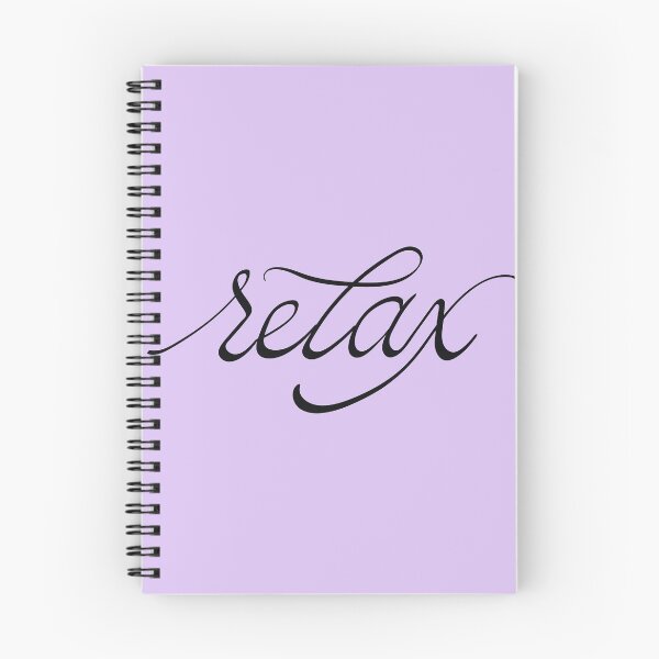 Item preview, Handlettered Calligraphy Relax designed and sold by Kelly Leung.