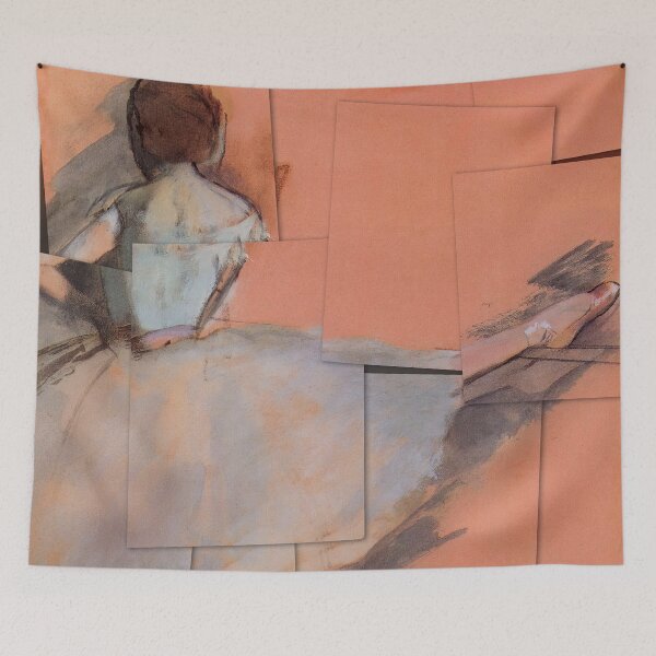 Item preview, Dancer at the Bar. Edgar Degas Digitally Remastered Collage  designed and sold by M-Infinite.