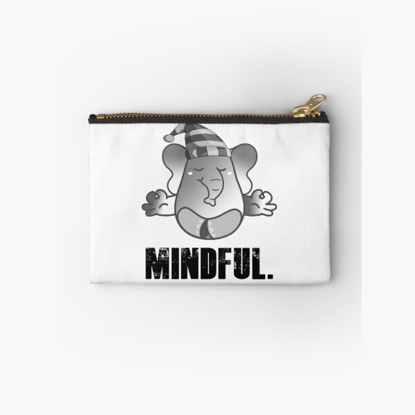 Item preview, Cute Elephant Teaching Mindfulness Meditation designed and sold by my-green-gecko.